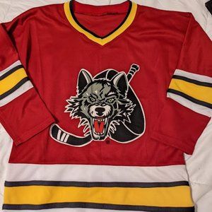AHL Chicago Wolves Red Jersey, Youth Large